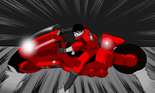 Load image into Gallery viewer, Akira Champion T-shirt (red)